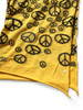 Picture No.7 of KAPITAL Felted Wool Peace Mark HAPPY Scarf K2109XG512EK-1819XM