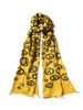 Picture No.9 of KAPITAL Felted Wool Peace Mark HAPPY Scarf K2109XG512EK-1819XM