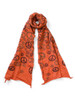 Picture No.11 of KAPITAL Felted Wool Peace Mark HAPPY Scarf K2109XG512EK-1819XM