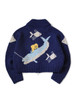 Picture No.5 of KAPITAL Hand-knitted Peckish Trout Zip Bolero K2511KN155