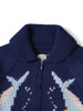 Picture No.6 of KAPITAL Hand-knitted Peckish Trout Zip Bolero K2511KN155