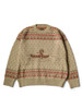 Picture No.3 of KAPITAL 8G Fair Isle Crew Sweater (Canoe) K2510KN093