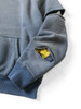 Picture No.8 of KAPITAL Reversible Fleece Elbow Rip Hoodie (PECKISH RAINBOW Ypt) K2512LC213