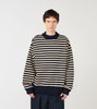 Picture No.4 of nanamica nanamica Mock Neck Stripe Sweater S26SJ006 8395