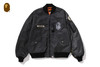 Picture No.1 of BAPE MULTI PATCH BOMBER JACKET 1M30-140-015