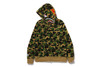 Picture No.2 of BAPE ABC CAMO 2ND SHARK FULL ZIP HOODIE 1M30-115-008