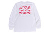 Picture No.6 of BAPE ABC CAMO COLLEGE ATS LS TEE 1M30-111-013