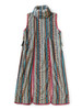 Picture No.2 of KAPITAL Columbia-stripe Fleece Lamp Dress K2511OP189