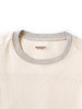 Picture No.5 of KAPITAL Waffle Jersey Small Flower pt 2TONE Bouffant Sleeve Sweatshirt K2509LC056