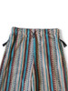 Picture No.4 of KAPITAL Columbia-stripe Fleece Easy Straight Pants K2511LP190