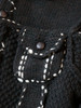 Picture No.5 of KAPITAL Wool Hand Knitted Cowichan Denim Jacket EK-1646KNAEK-1646KNB