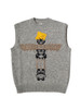 Picture No.1 of KAPITAL 5G Wool Peckish Totem Pole Vest K2510KN090