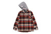 Picture No.14 of BAPE BAPE CHECK SHARK HOODIE RELAXED FIT SHIRT JACKET 1L80-640-001