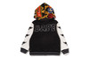 Picture No.3 of BAPE 1ST CAMO SHARK HOODIE PRINT SWEAT VARSITY JACKET 1M30-340-009