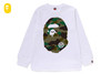 Picture No.3 of BAPE 1ST CAMO BIG APE HEAD LS TEE 1M30-311-015