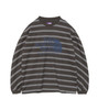 Picture No.2 of THE NORTH FACE PURPLE LABEL THE NORTH FACE Purple Label Field Long Sleeve Striped Tee N26ST027 8546