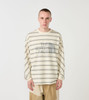 Picture No.5 of THE NORTH FACE PURPLE LABEL THE NORTH FACE Purple Label Field Long Sleeve Striped Tee N26ST027 8546