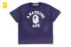 Picture No.4 of BAPE MAD FACE WASHED EFFECT RELAXED FIT TEE 1M30-609-004