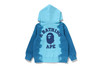Picture No.2 of BAPE GRADATION COLLEGE ZIP HOODIE 1M30-315-006