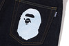 Picture No.4 of BAPE APE HEAD DENIM PANTS 1M30-150-002