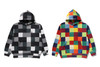 Picture No.9 of BAPE MULTI COLOR PATCHWORK PULLOVER HOODIE 1M30-114-002