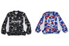 Picture No.11 of BAPE SCREEN CAMO FOOTBALL LOGO RELAXED FIT CREWNECK SWEATSHIRT 1M30-113-310