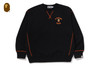 Picture No.1 of BAPE A RISING BAPE RELAXED FIT CREWNECK SWEATSHIRT 1M20-113-001