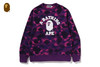 Picture No.10 of BAPE COLOR CAMO COLLEGE CREWNECK SWEATSHIRT 1M30-113-008