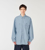Picture No.4 of nanamica nanamica Regular Collar Chambray Shirt S26SG011 8401