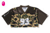 Picture No.1 of BAPE 1ST CAMO BAPE CROPPED FOOTBALL TEE 1M30-209-312