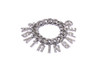 Picture No.1 of BAPE LINE CAMO DEBOSSED A BATHING APE CHAIN BRACELET W/ RHINESTONE 1M30-182-303