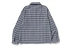 Picture No.2 of BAPE BAPE CHECK ZIP SHIRT 1M30-131-004