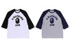 Picture No.7 of BAPE COLLEGE RAGLAN REGULAR FIT LS TEE 1M30-111-309