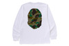 Picture No.2 of BAPE 1ST CAMO BIG APE HEAD LS TEE 1M30-111-015