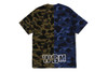 Picture No.2 of BAPE SPLIT CAMO SHARK TEE 1M30-109-009