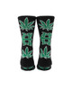 Picture No.2 of Evisen Skateboards HUF x EVISEN LOGO SOCK - BLACK 9976845533498
