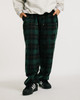 Picture No.2 of Evisen Skateboards CHECK WOOL PAINTER PANTS - GREEN 10065953259834