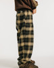 Picture No.3 of Evisen Skateboards CHECK WOOL PAINTER PANTS - YELOW 10065955914042