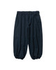 Picture No.11 of Evisen Skateboards 2-WAY WOOL WIDE PANTS - NAVY 10074929037626