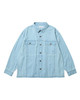 Picture No.1 of Evisen Skateboards 2ND CHAMBRAY DENIM SHIRT - BLUE 10042968539450