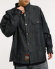 Picture No.11 of Evisen Skateboards 2ND CHAMBRAY DENIM SHIRT - BLACK 10042971455802