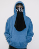 Picture No.9 of Evisen Skateboards DELUXE x EVISEN BOTANIC HOODIE - BLUE 10198093562170