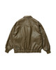 Picture No.5 of Evisen Skateboards POSTMAN FAUX LEATHER JACKET - COFFEE BROWN 10053950996794