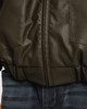 Picture No.9 of Evisen Skateboards POSTMAN FAUX LEATHER JACKET - COFFEE BROWN 10053950996794