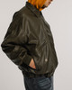 Picture No.10 of Evisen Skateboards POSTMAN FAUX LEATHER JACKET - COFFEE BROWN 10053950996794