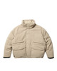 Picture No.14 of Evisen Skateboards 3-WAY N3B EVI DOWN JACKET - BEIGE 10074975764794