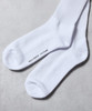 Picture No.6 of NUMBER (N)INE 100% Fine Cotton Embroidery Classic Logo 2 Pack Rib Crew Socks / Fine 100% cotton With One-point logo Embroidery, 2-Pack rib crew socks F25GNA001