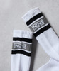 Picture No.5 of NUMBER (N)INE 100% Fine Cotton N(N) Box Logo 2 Pack Rib Line Socks / Fine 100% Cotton N(N) Box Logo 2 Pack Rib Line Socks F25GNA002