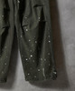 Picture No.9 of NUMBER (N)INE HAND PAINTED VINTAGE STONE WASH BELTED WIDE PANTS / Hand painted vintage wash Buckle Belt wide pants F25NP001P