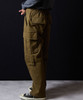 Picture No.15 of NUMBER (N)INE Multi-pocket Cargo Pants / Multi-pocket Buckle Belt Elastic Waist Cargo Pants F25NP002